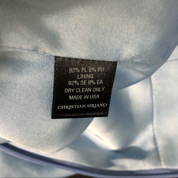 CHRISTIAN SIRIANO CREPE BOW OFF SHOULDER GOWN - Picture 8 of 8